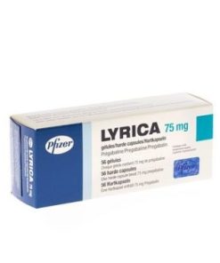 Buy Lyrica 75mg Capsules,Pregabalin